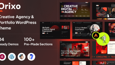 Orixo (v1.0.0) Creative Agency & Portfolio WordPress Theme