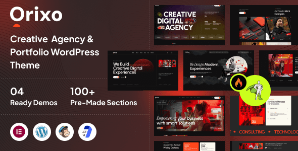 Orixo (v1.0.0) Creative Agency & Portfolio WordPress Theme