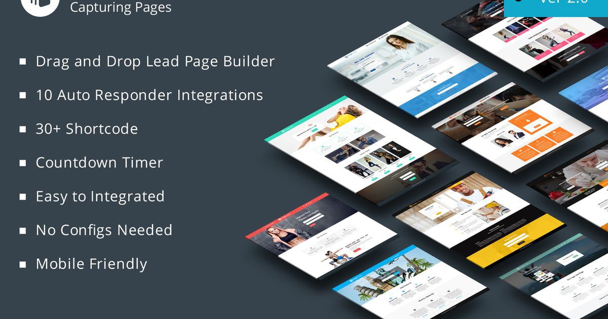 WP Lead Capturing Pages (v2.6) WordPress Plugin