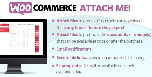 WooCommerce Attach Me! (v27.0)