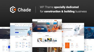 Chade – Construction WordPress Theme v1.1.4 Download