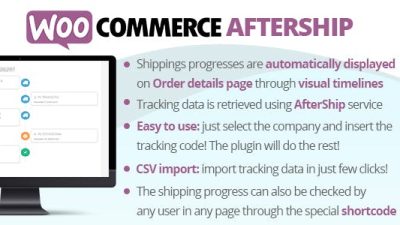 WooCommerce AfterShip CodeCanyon v.8.6 Download