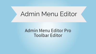 v1.4 – WordPress Toolbar Editor Pro Addon Download