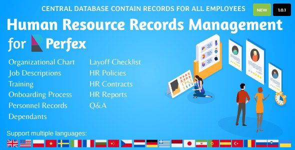 HR Records for Perfex CRM v1.0.3 Download