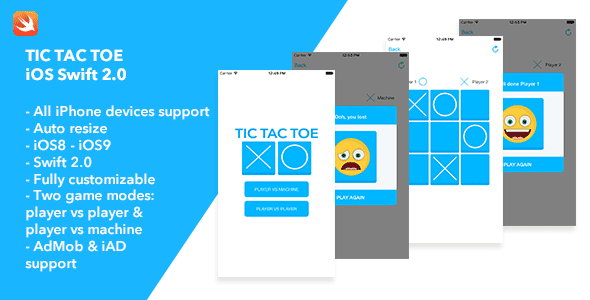Tic Tac Toe iOS App v.1.0