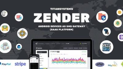 v.2.3.6 Zender – Android Mobile Devices as SMS Gateway (SaaS Platform) Download