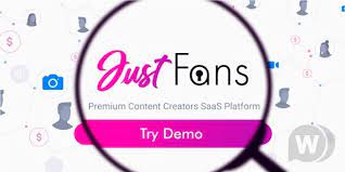 JustFans – Premium Content Creators SaaS platform v1.6.0