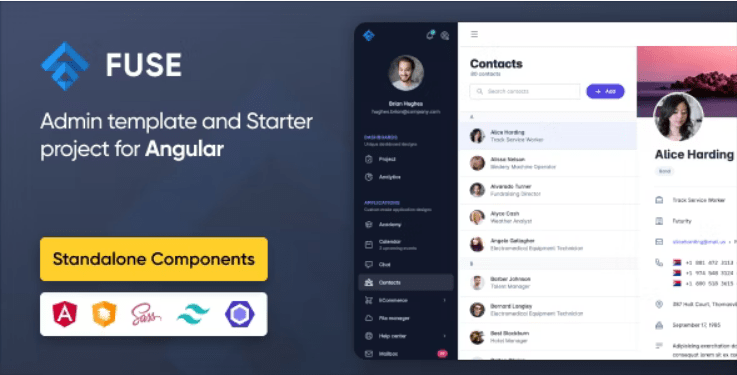 Fuse (v19.0.0) Angular 16+ Admin Template
