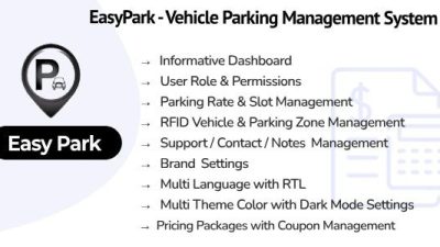 EasyPark SaaS v1.1 – Vehicle Parking Management System
