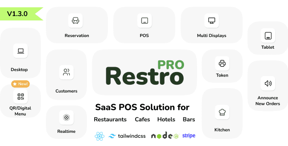 RestroPRO SaaS源码下载
