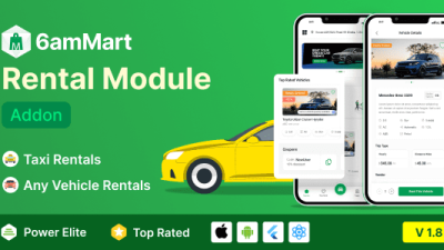 6amMart Car Rental Module Addon下载