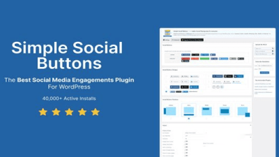 WPBrigade Simple Social Buttons Pro插件下载
