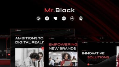 Mr.Black v1.0.5 Business Agency WordPress Theme