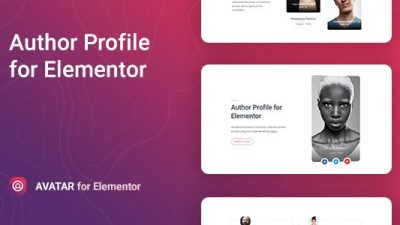 Avatar - Author Box for Elementor 插件下载
