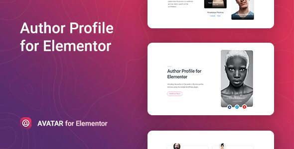 Avatar - Author Box for Elementor 插件下载