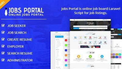 Jobs Portal – Job Board Laravel Script v.3.4 Download