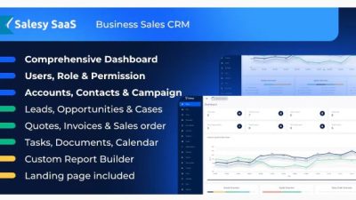 Salesy SaaS v2.5.3 – CRM for business