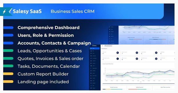 Salesy SaaS v2.5.3 – CRM for business