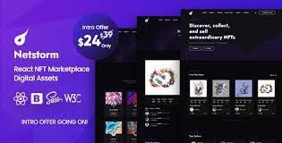Netstorm - React NFT Marketplace Nulled