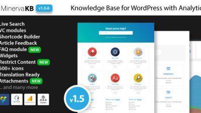 MinervaKB Knowledge Base for WordPress with Analytics v2.0.8 Download