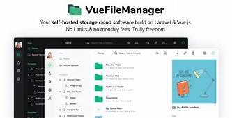 Vue File Manager with Laravel v1.8.3.11- Your Private Cloud Download