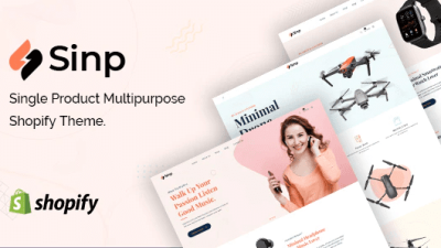 Sinp – Single Product Multipurpose Shopify Theme v.1.0 Download