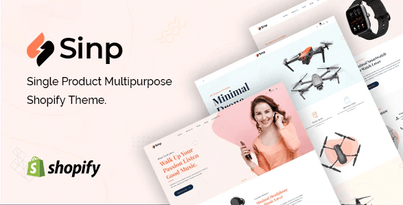Sinp – Single Product Multipurpose Shopify Theme v.1.0 Download