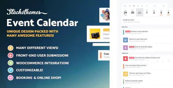 Stachethemes Event Calendar v3.2.4 – WordPress Events Calendar Plugin Download