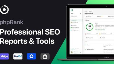 phpRank – SEO Reports & Tools Platform (SaaS) v1.2.0