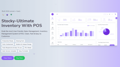 Stocky v3.9.0 – Ultimate Inventory Management System with Pos