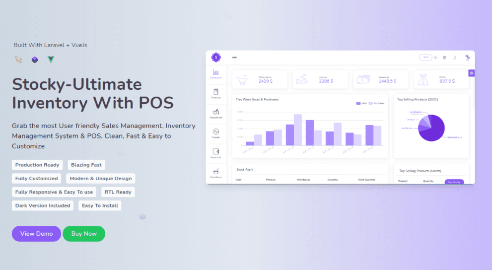 Stocky v3.9.0 – Ultimate Inventory Management System with Pos