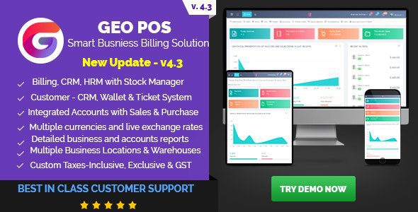 v.6.5 + v7.1* Geo POS – Point of Sale, Billing and Stock Manager Application