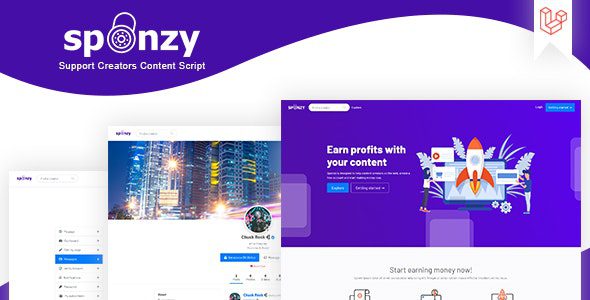 Sponzy v.3.1 – Support Creators Content Script