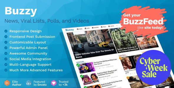Buzzy – News, Viral Lists, Polls and Videos v4.7.5