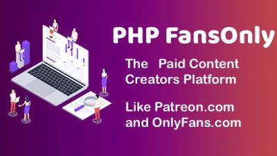 PHP FansOnly Patrons – Paid Content Creators Platform v2.1.1 Download