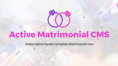 Active Matrimonial CMS v.3.5 Download