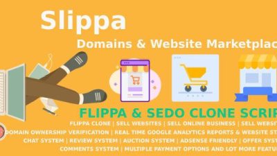 Slippa v.3.4 – Domains & Website Marketplace PHP Script