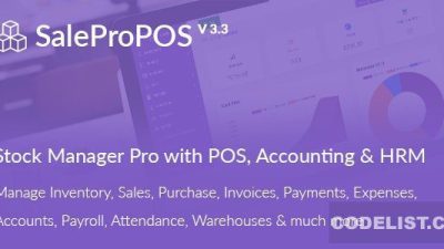 SalePro – Inventory Management System with POS, HRM, Accounting v3.5.8 Download