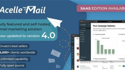 AcelleMail Email Marketing v4.0.24 p205 Download