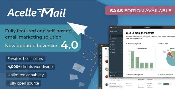 AcelleMail Email Marketing v4.0.24 p205 Download