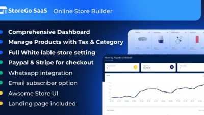 StoreGo SaaS 无效在线商店生成器下载