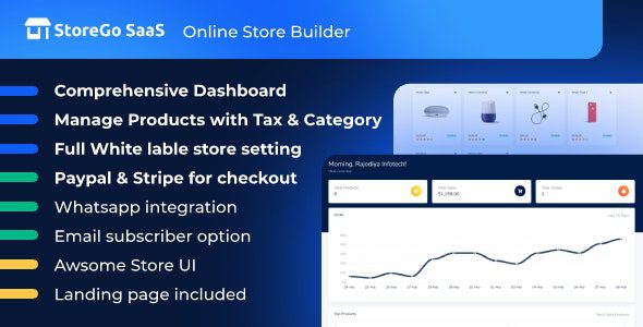 StoreGo SaaS 无效在线商店生成器下载