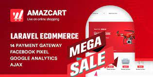 AmazCart – Laravel Ecommerce System CMS v1.3.1 Download