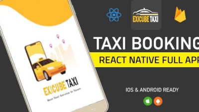 Exicube Taxi App ( GrabCab ) + iOS + Android + Web + Admin v1.6.0 Download