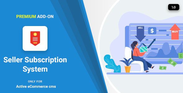 Active eCommerce Seller Subscription Add-on v.1.5 Free Download