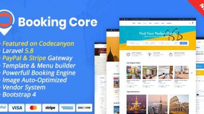 Booking Core GPL v.2.3.0 – Ultimate Booking System Crack Download