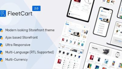 FleetCart v.2.1.1 – Laravel Ecommerce System Download