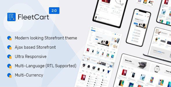 FleetCart v.2.1.1 – Laravel Ecommerce System Download