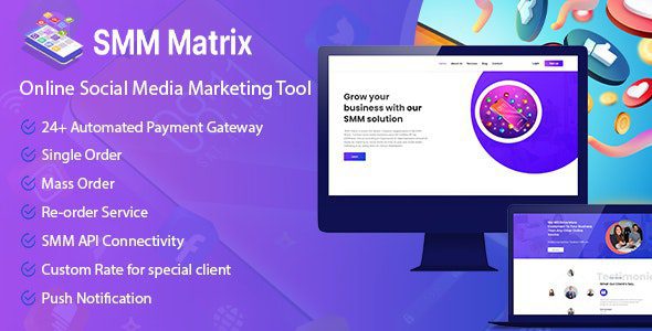 SMM Matrix – Social Media Marketing Tool 20 November 2021 Download