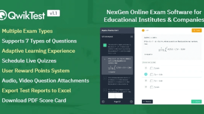 QwikTest v1.2.0 – script for online exams Download